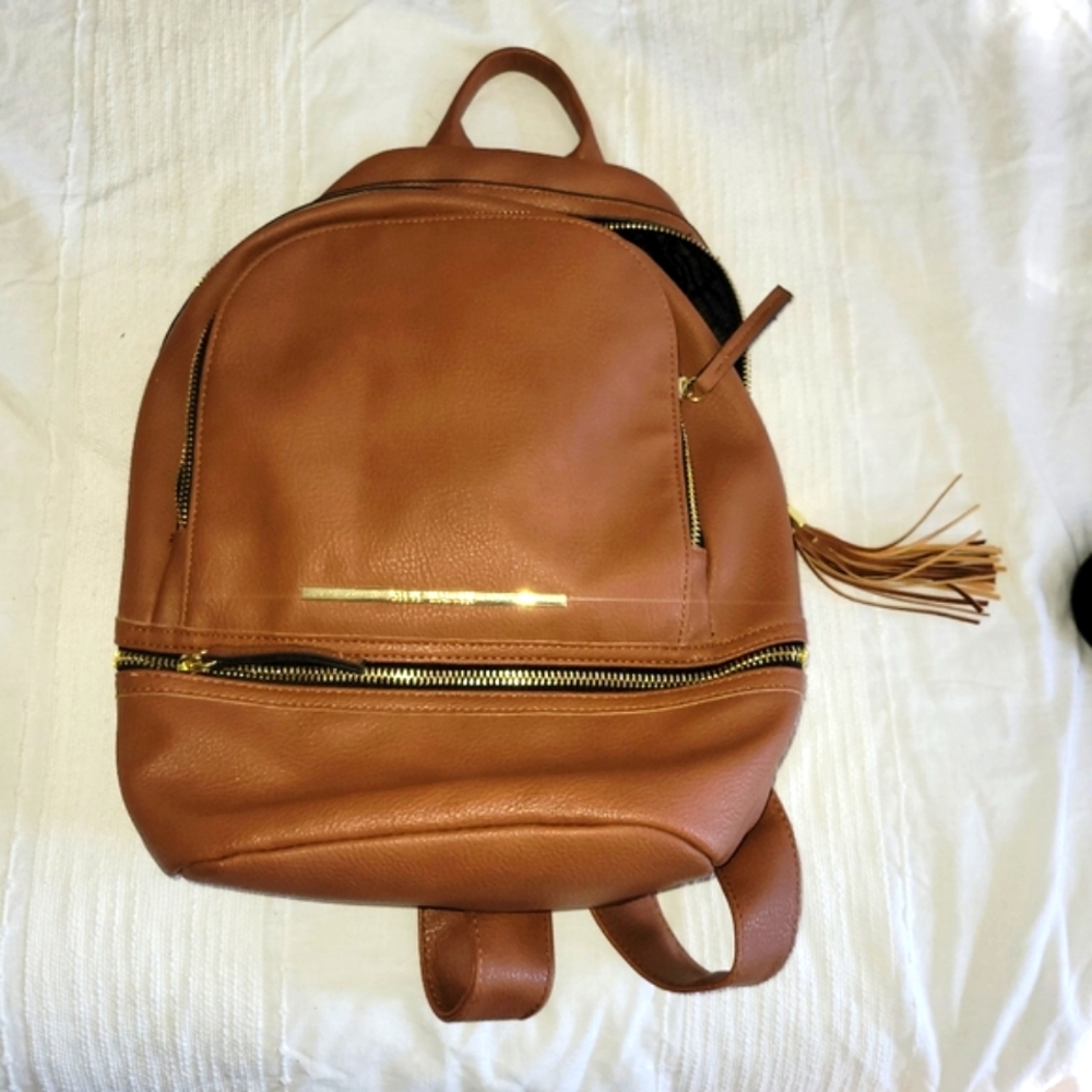 Steve Madden Leather Backpack